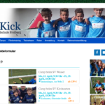 Homepage der ProKick-Fußballschule