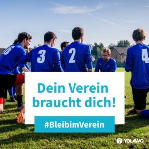 #BleibimVerein - Fußball